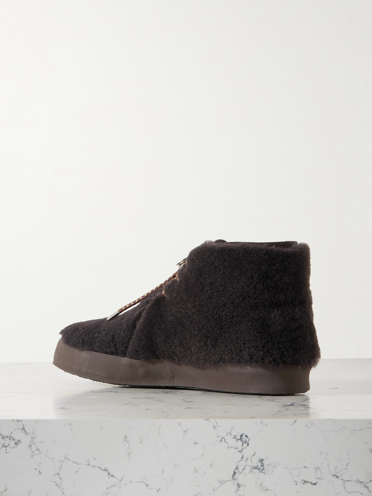 Le Monde Béryl - Desert Shearling Ankle Boots