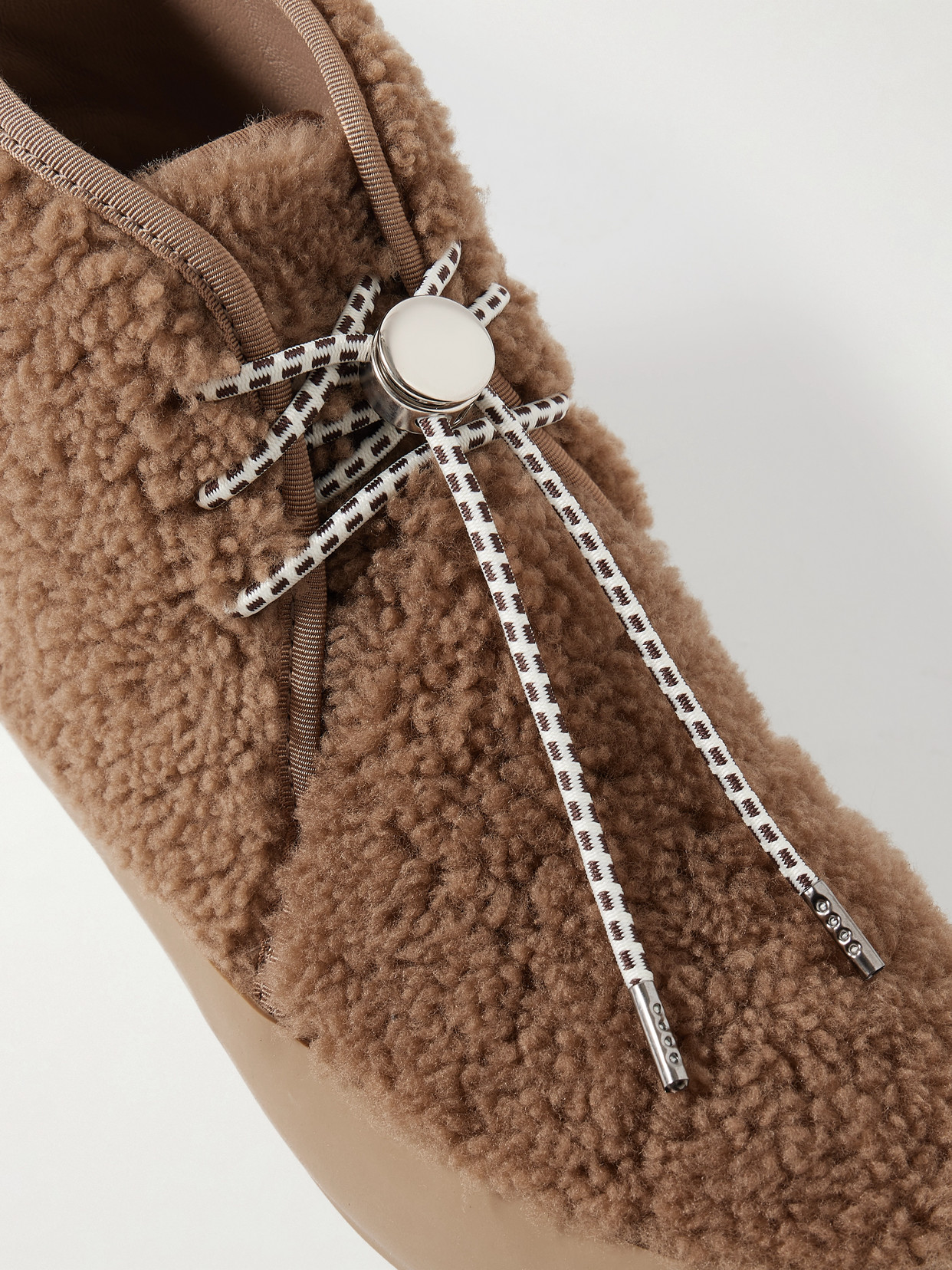 Le Monde Béryl - Desert Shearling Ankle Boots
