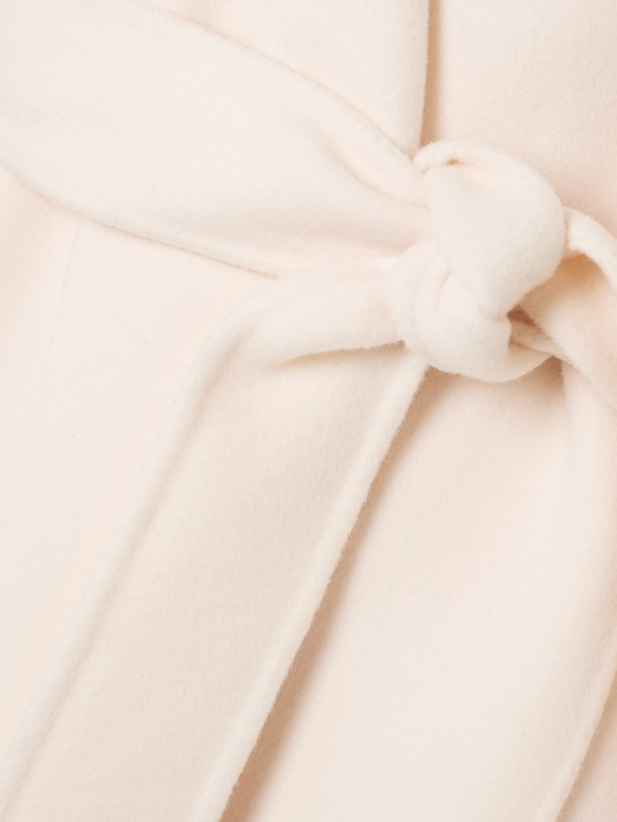 Ondine Belted Wool-Blend Coat