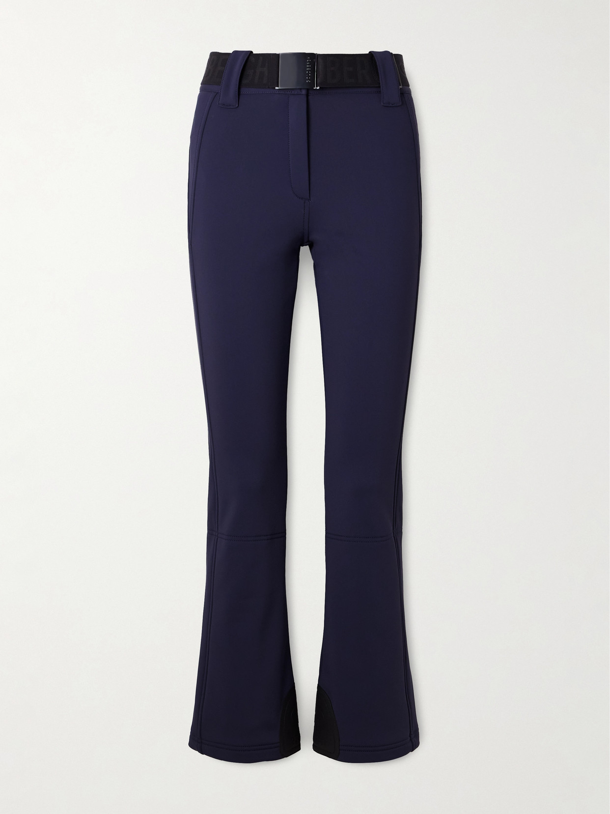 Goldbergh Pippa Belted Flared Ski Pants In Blue