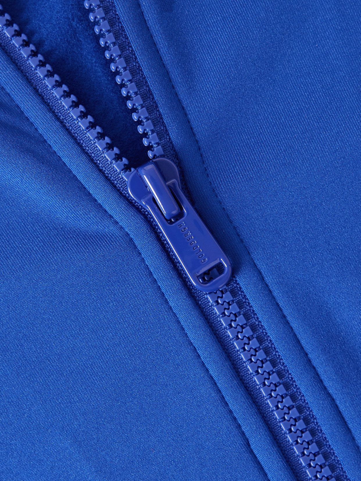 Goldbergh Serena Stretch Recycled-jersey Half-zip Top In Blue