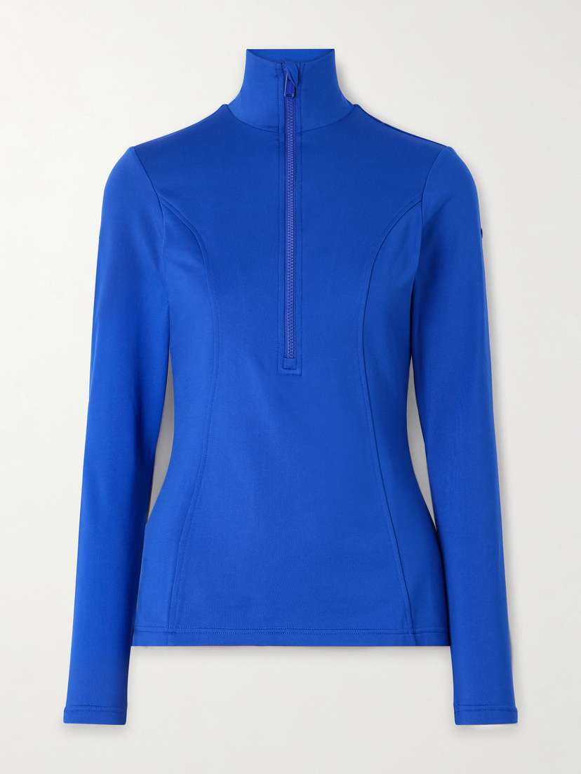 Goldbergh Serena Stretch Recycled-jersey Half-zip Top