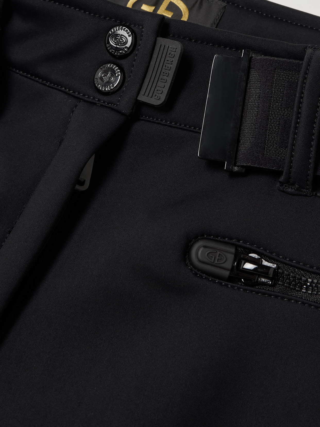 Goldbergh Womens Paris Softshell Ski Trousers 9000 Black In Black