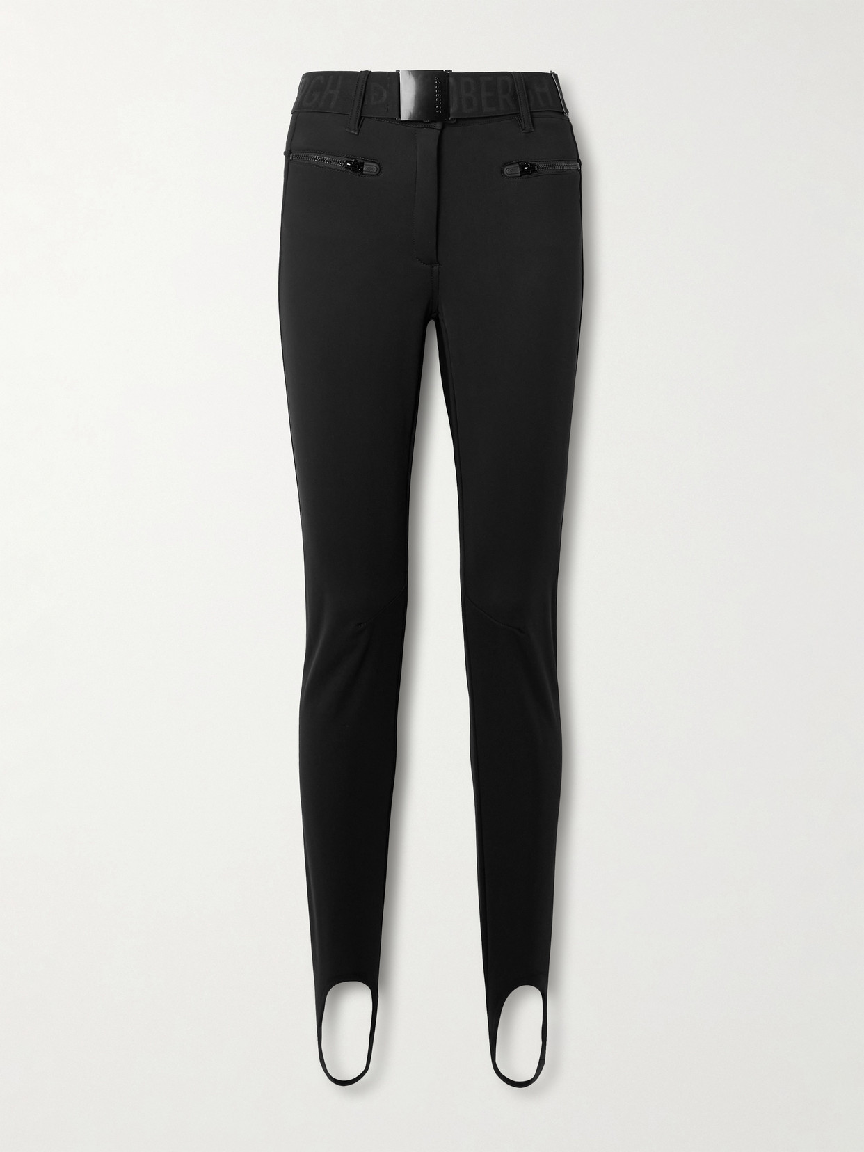 Goldbergh Paris Belted Stirrup Ski Pants In Black