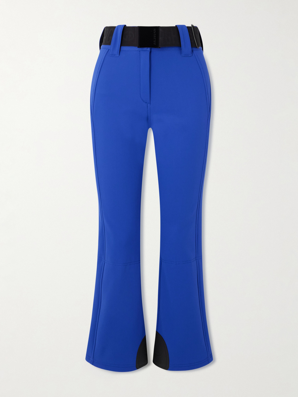 Goldbergh Pippa Belted Flared Ski Pants In Blue