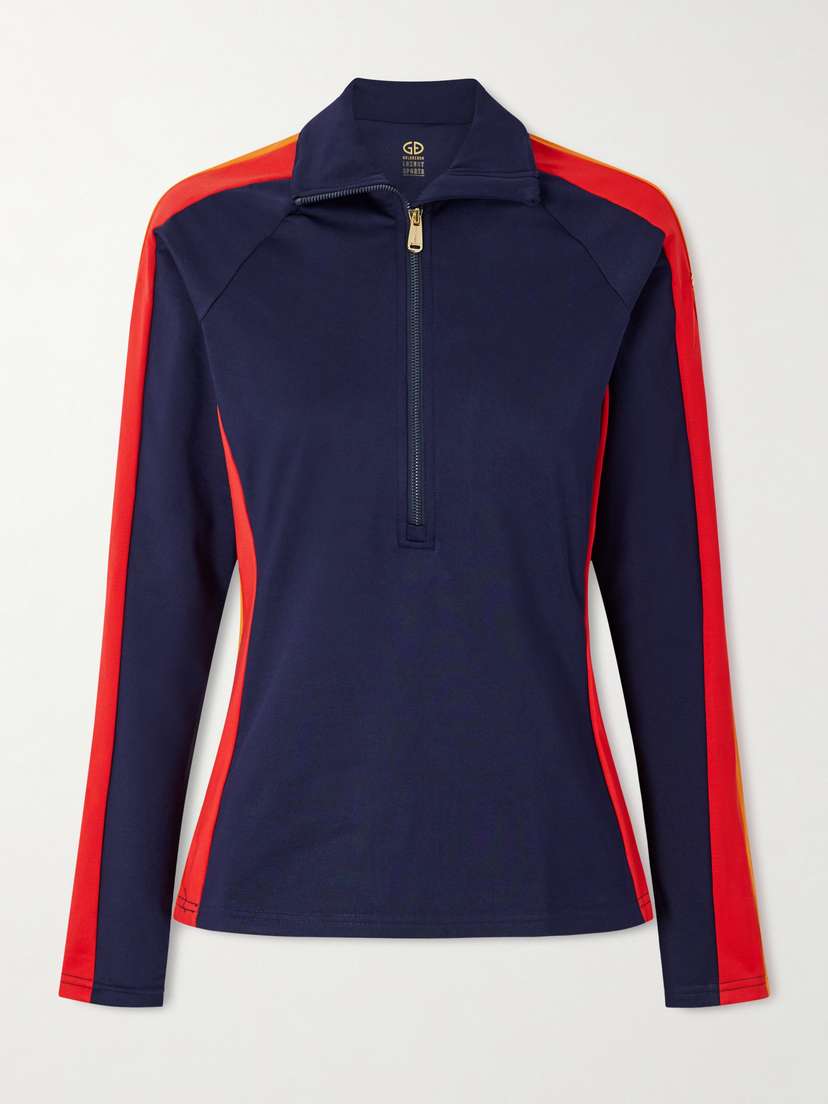 Goldbergh Fuoco Striped Recycled Stretch-jersey Base Layer