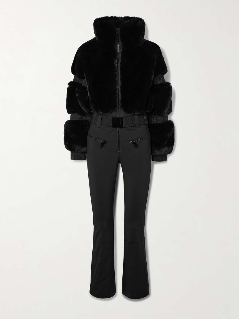 Goldbergh Lieke Belted Plush Ski Suit
