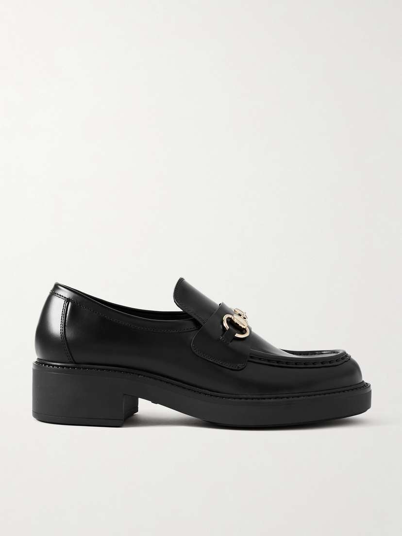 Gucci Horsebit-detailed Leather Loafers