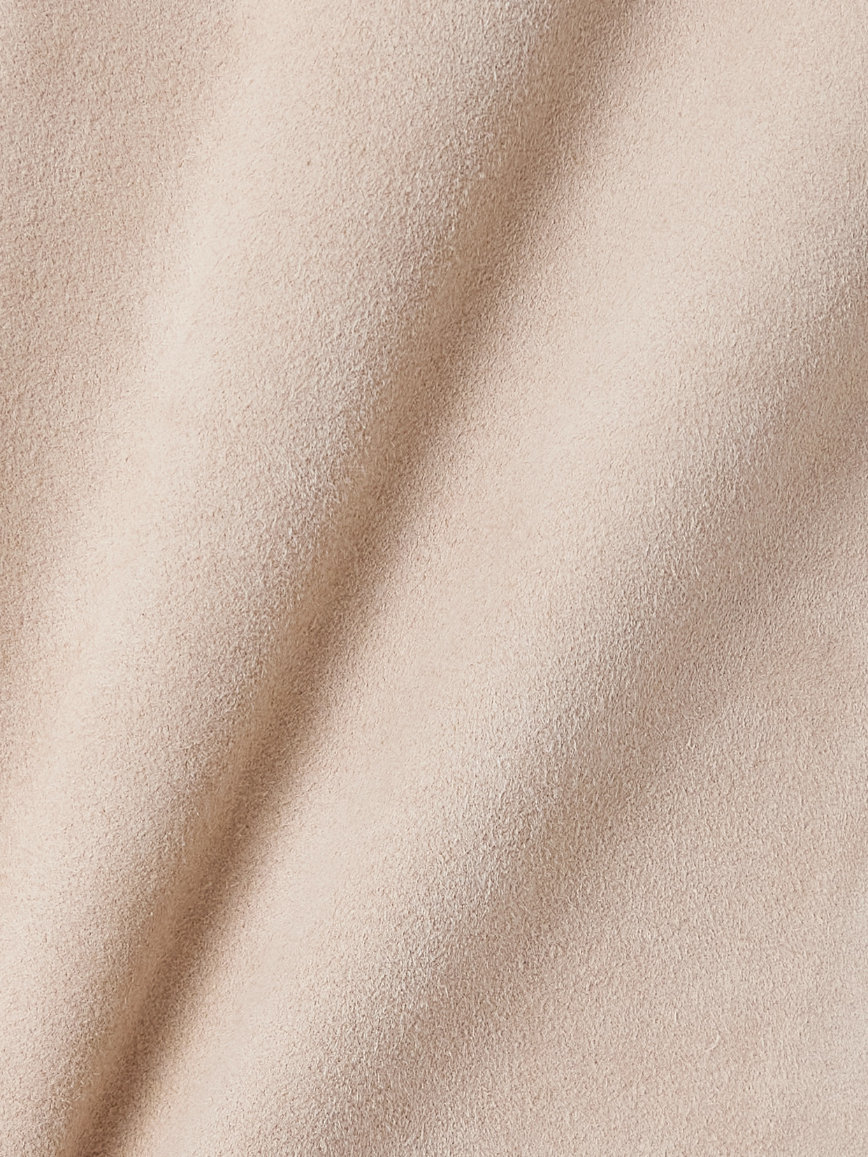 Stouls Miuccia Paneled Suede Mini Dress