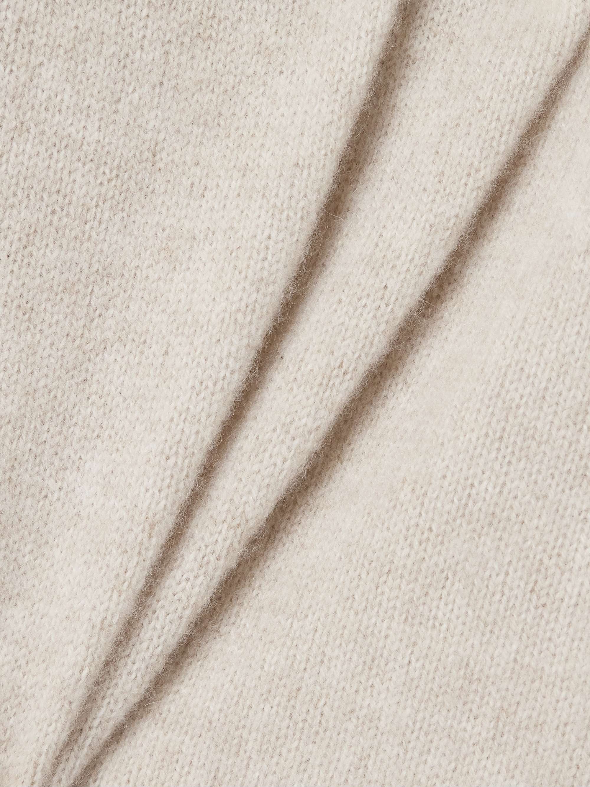 THE ELDER STATESMAN Cashmere turtleneck sweater