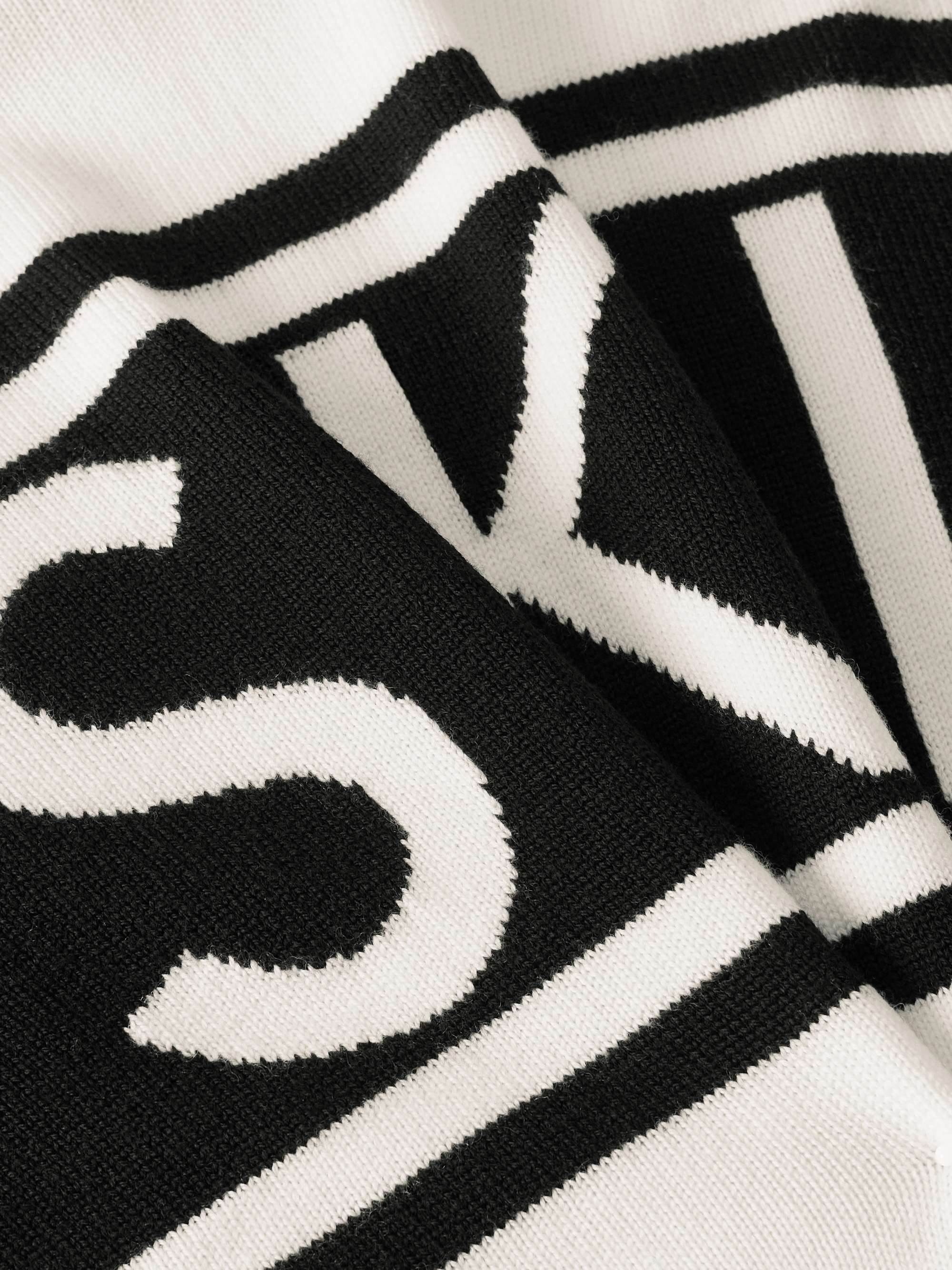 PERFECT MOMENT Schild intarsia merino wool turtleneck sweater