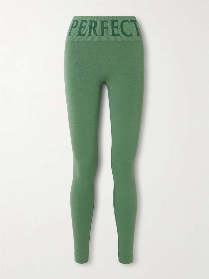 Perfect Moment Ribbed Thermal Modal-blend Leggings