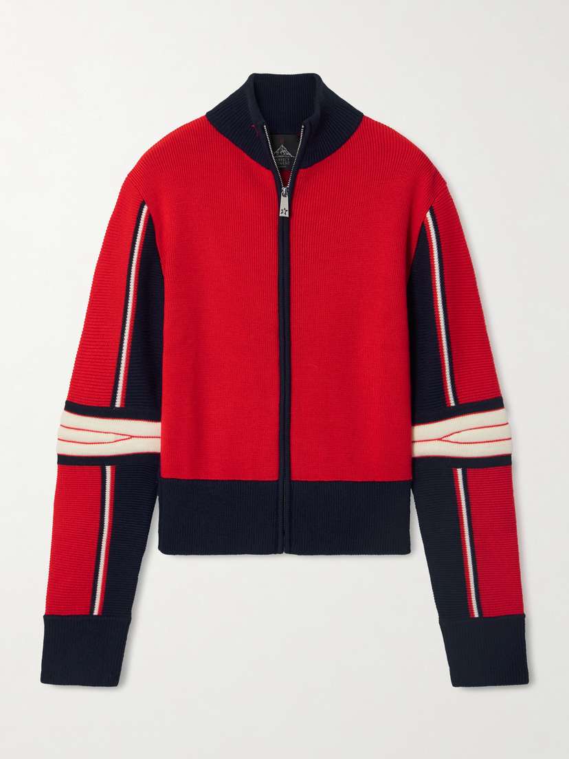 Perfect Moment Merino Wool Cardigan