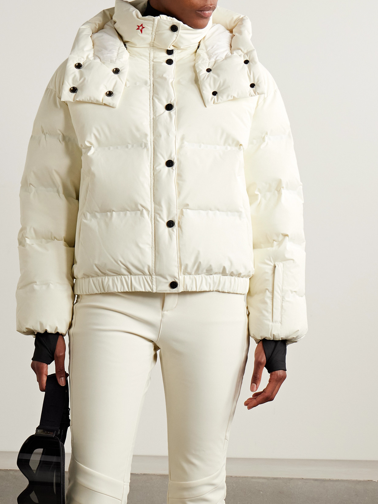 Polar Flare Hooded Down Ski Jacket