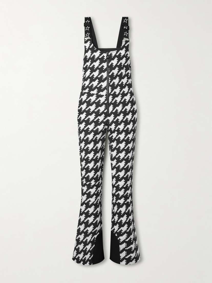 Perfect Moment Jg Houndstooth Ski Salopettes