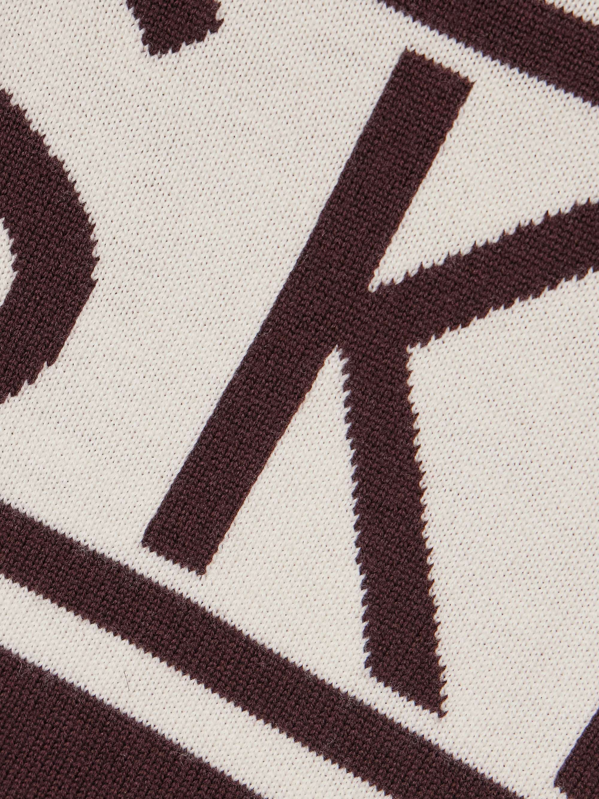 PERFECT MOMENT Schild intarsia merino wool turtleneck sweater