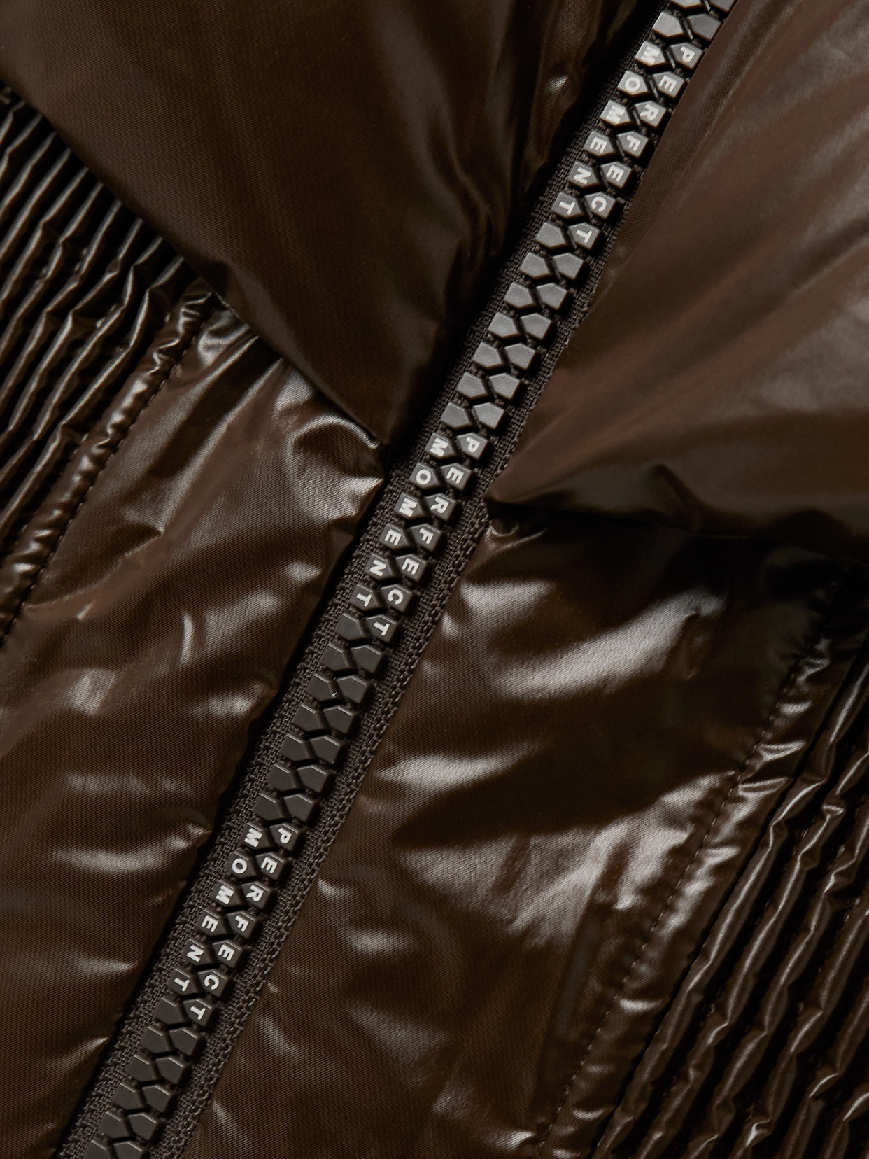 Perfect Moment Auretta Ski Bomber Jacket Chocolate In Brown