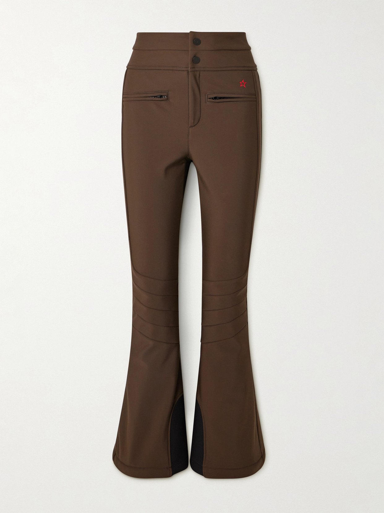 Perfect Moment Aurora High-waist Ski Pants Chocolate In Brown