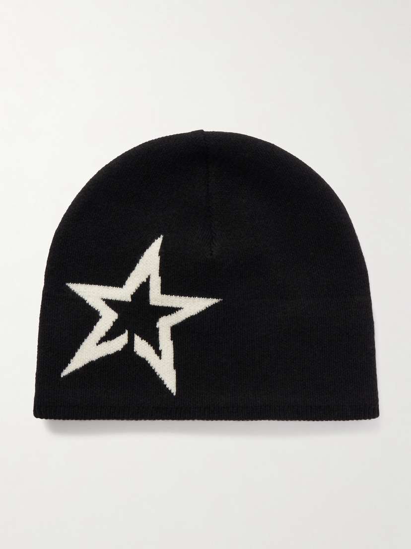 Perfect Moment Intarsia Wool-blend Beanie
