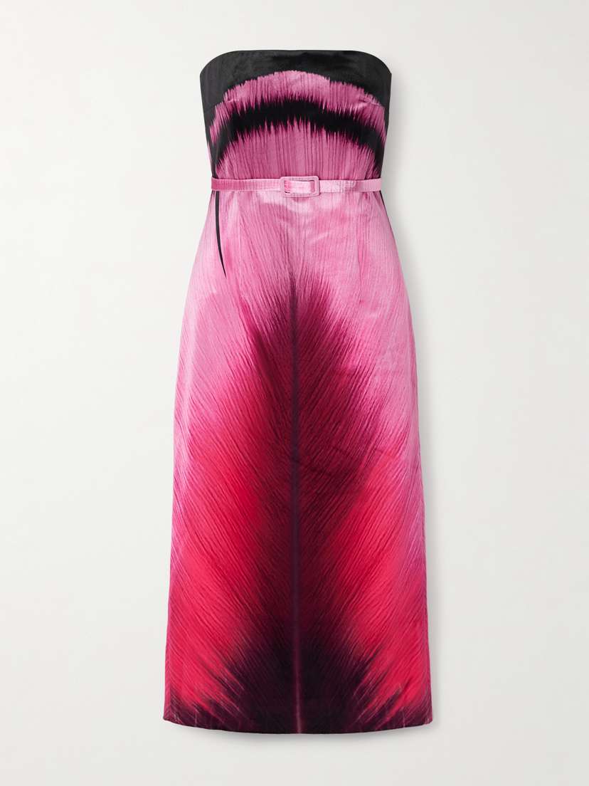 Mary Katrantzou Arnim Velvet Midi Dress