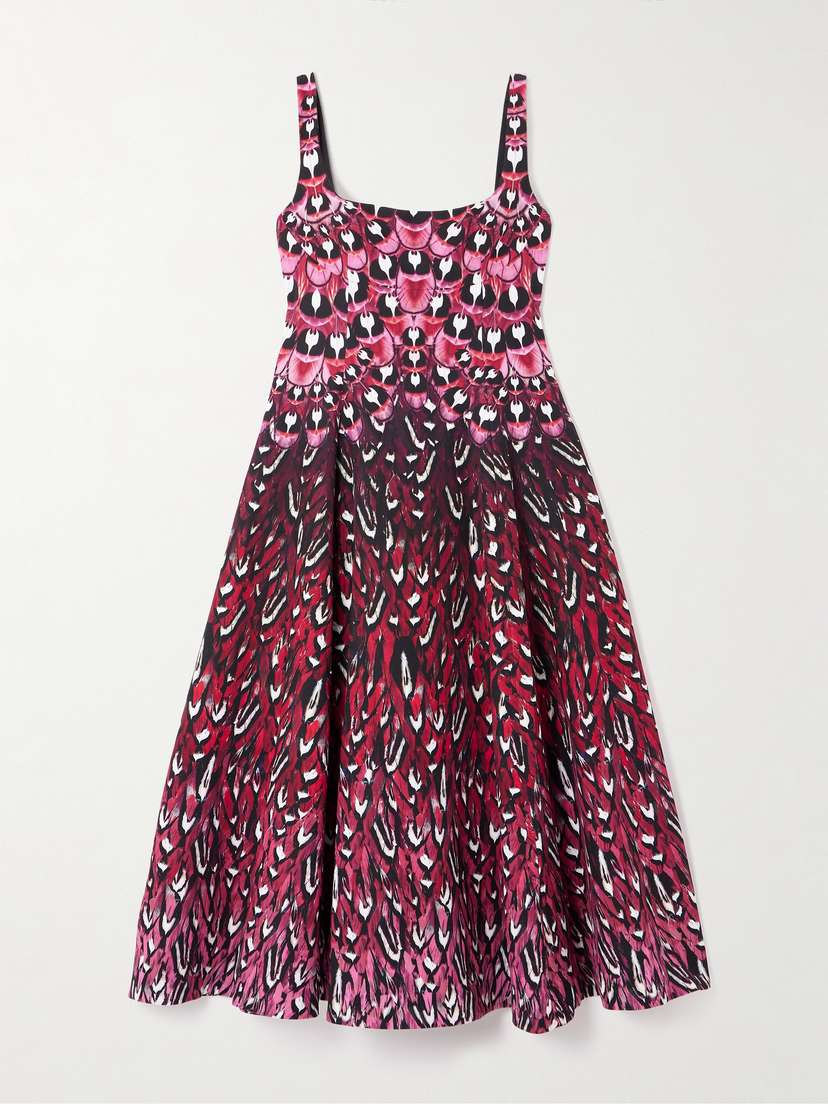 Mary Katrantzou Beaux Printed Crepe Midi Dress