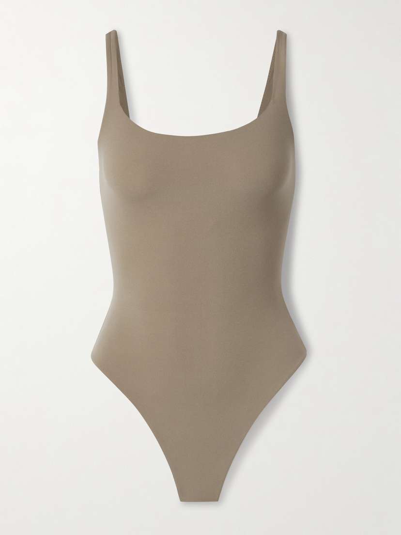 Fits Everybody Square Neck Bodysuit - Truffle | Image | 0