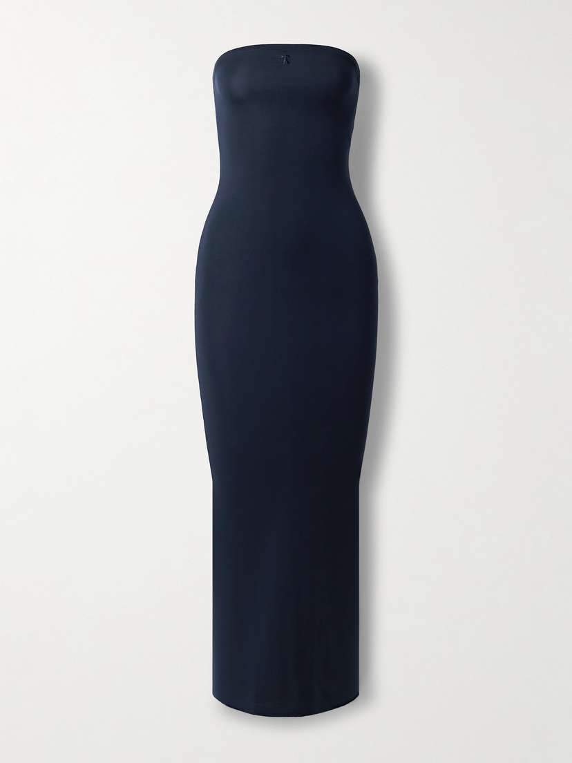 The Park Kate Strapless Stretch-microtencel™ Jersey Midi Dress