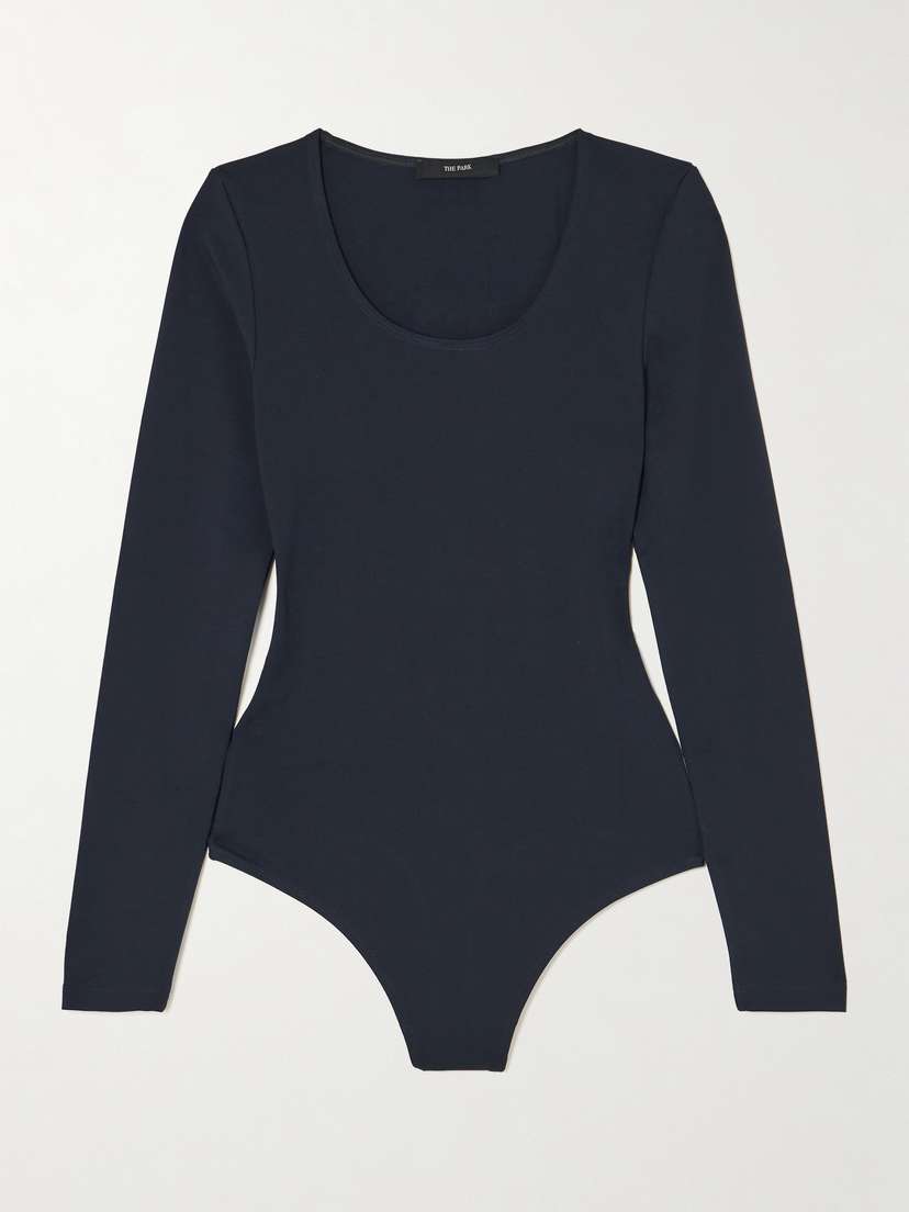The Park Donna Stretch-tencel™ Lyocell Thong Bodysuit