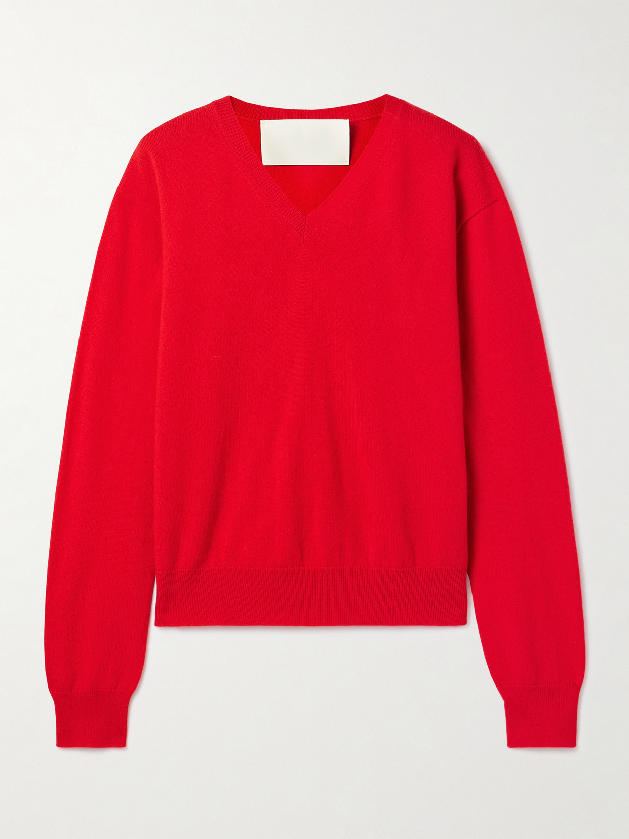 Rùadh The Sanderson Cashmere Sweater In Red