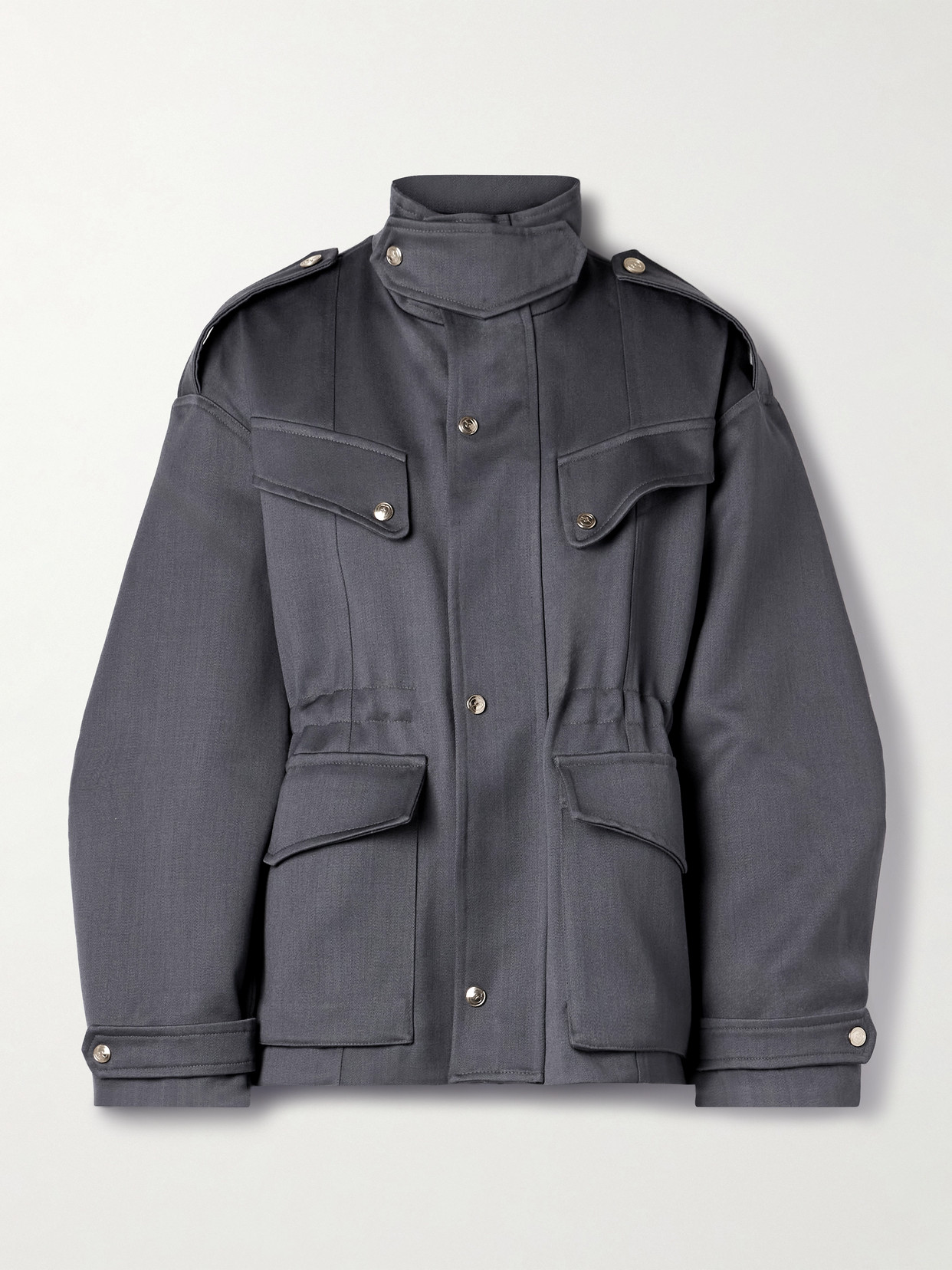 Rùadh The Mackenzie Wool Jacket In Gray