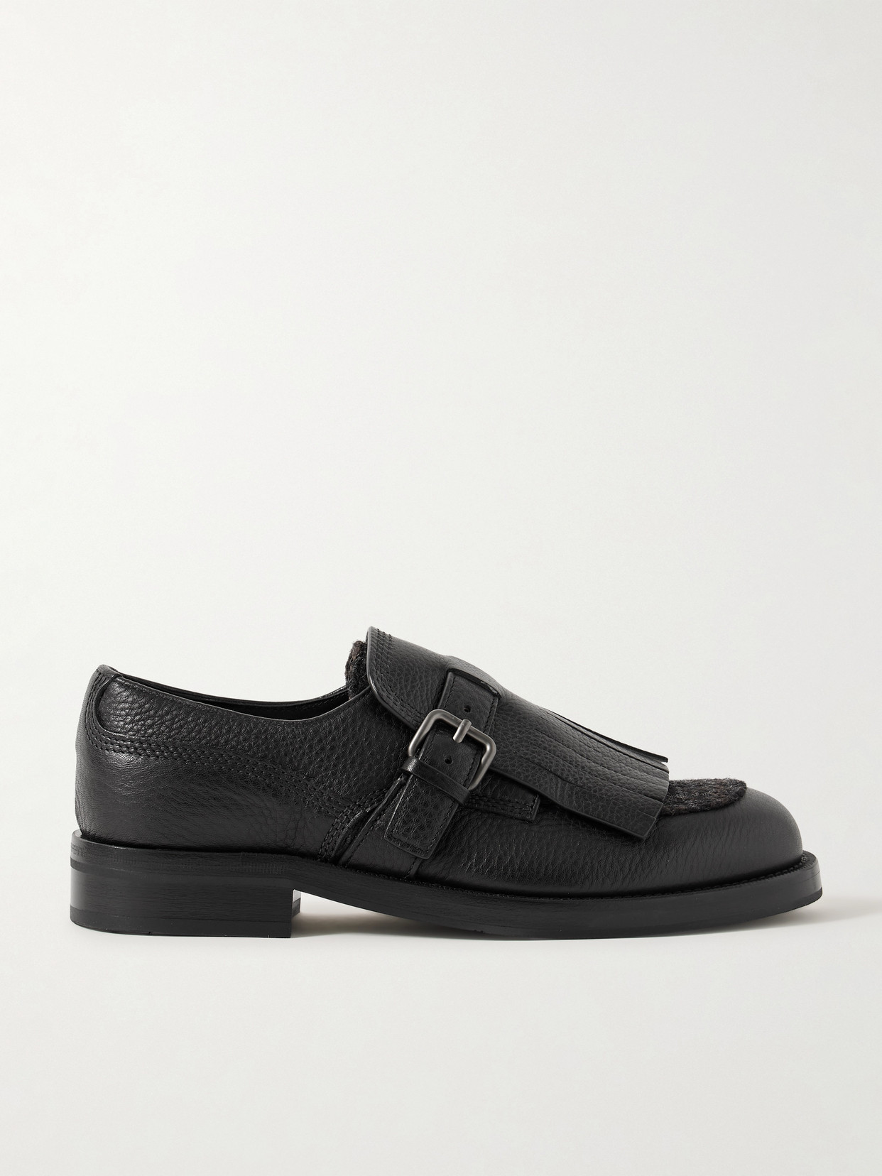 Church's Piper Fringed Textured-leather Brogues In Multi