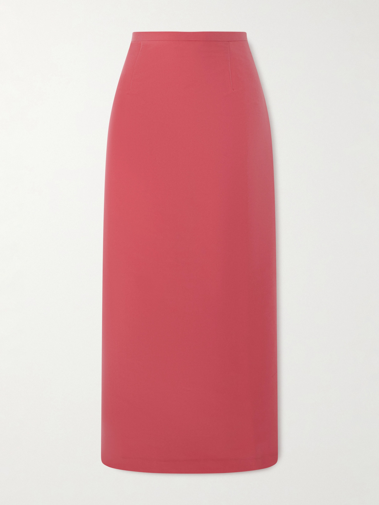 Bernadette Norma Taffeta Maxi Skirt In Red