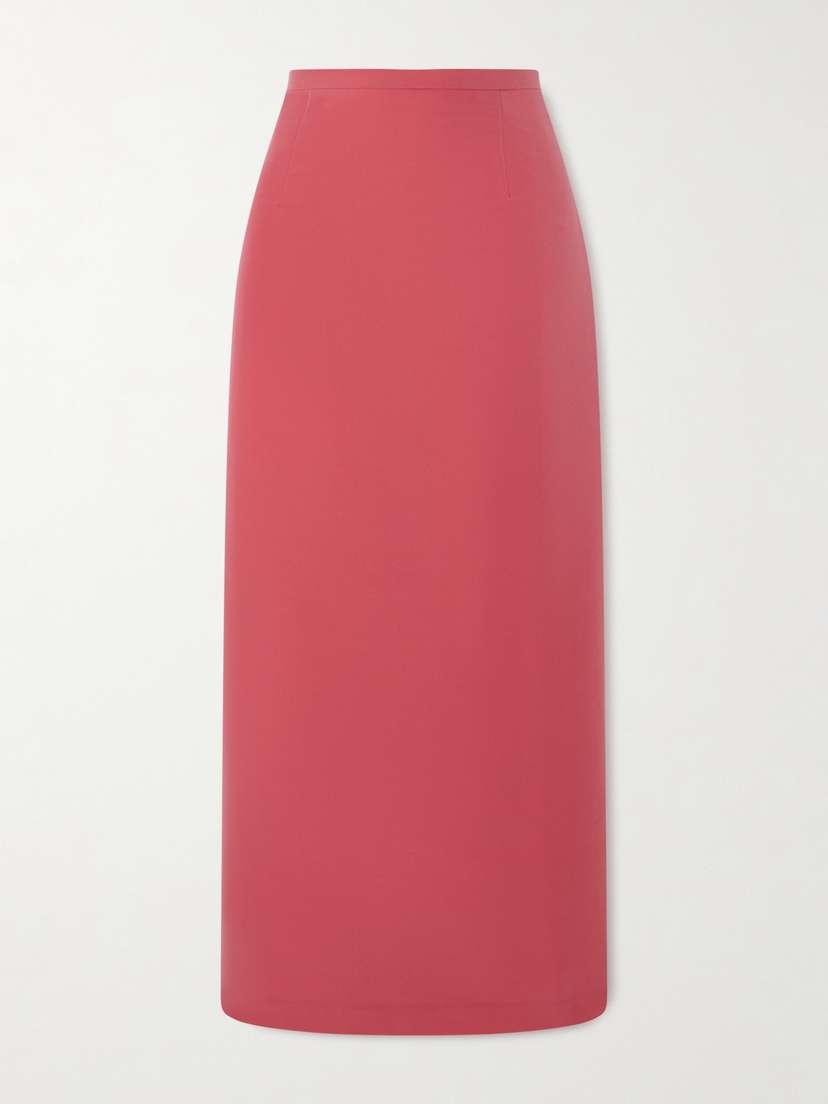 BERNADETTE Norma Taffeta Maxi Skirt