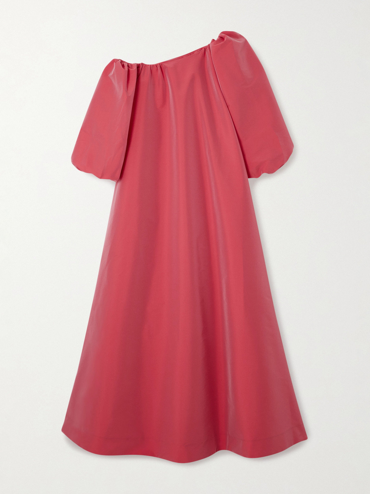 Bernadette Nathalie Off-the-shoulder Taffeta Gown In Pink