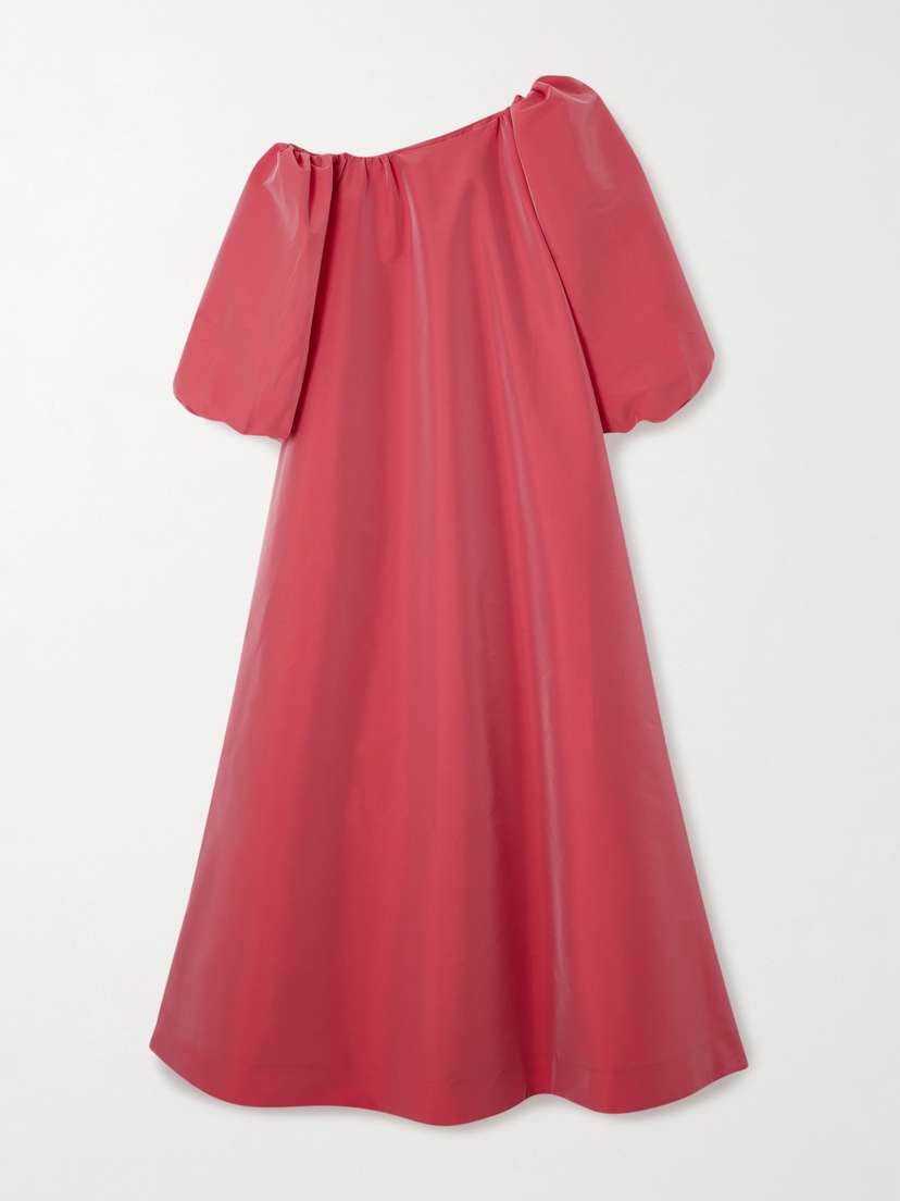 BERNADETTE Nathalie Off-the-shoulder Taffeta Gown