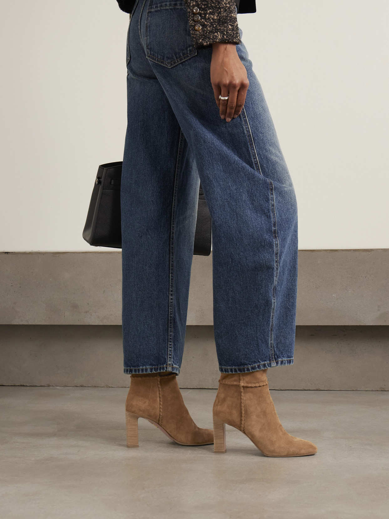 Indy 85 Whipstitched Ankle Boots