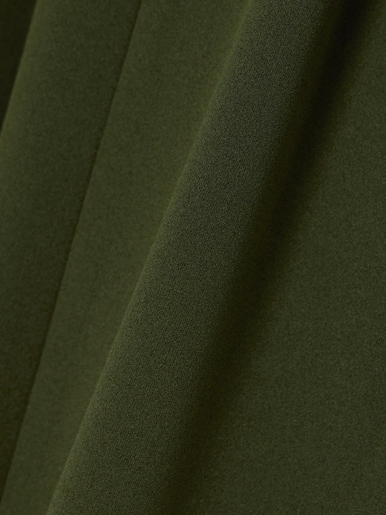 Solace London Maxi Dress Cap Sleeves High Neckline In Green