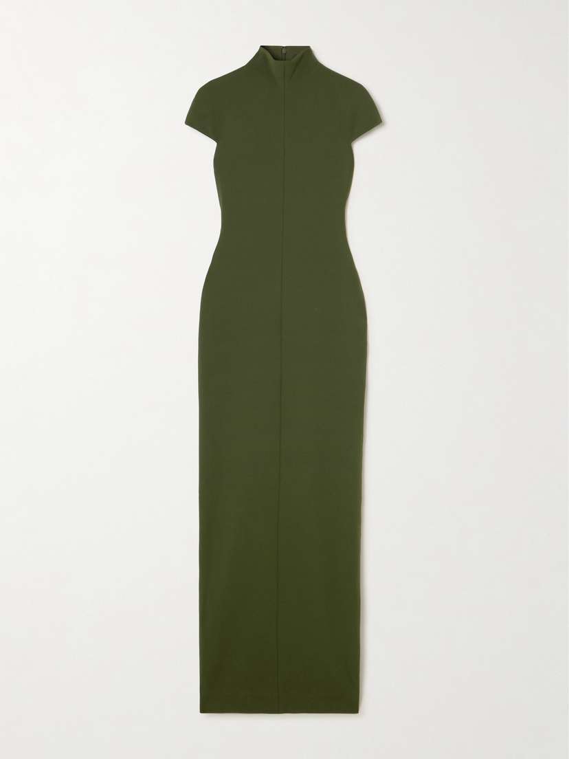 Solace London Lang Stretch-crepe Gown