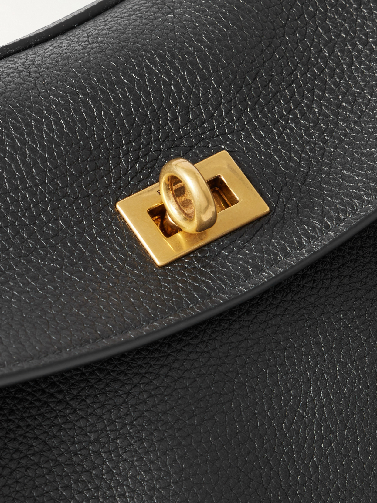 Rodeo Medium Textured-Leather Shoulder Bag