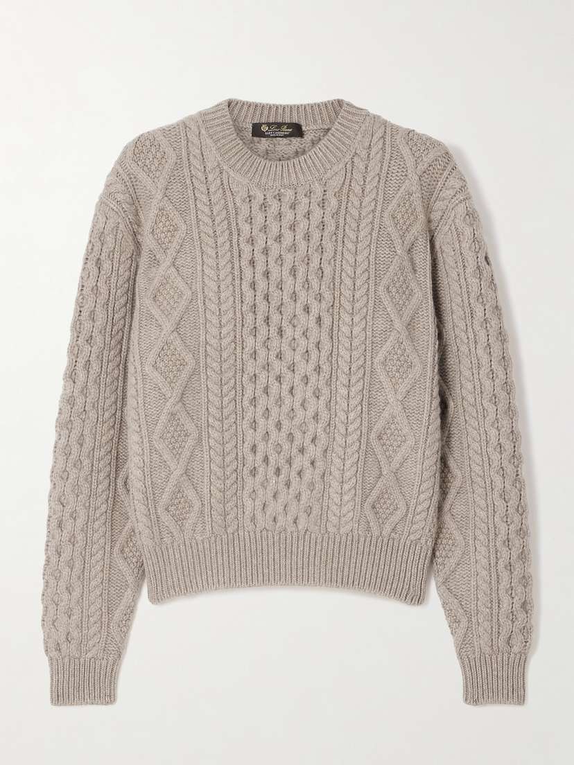 Loro Piana Eyre Cashmere-blend Sweater