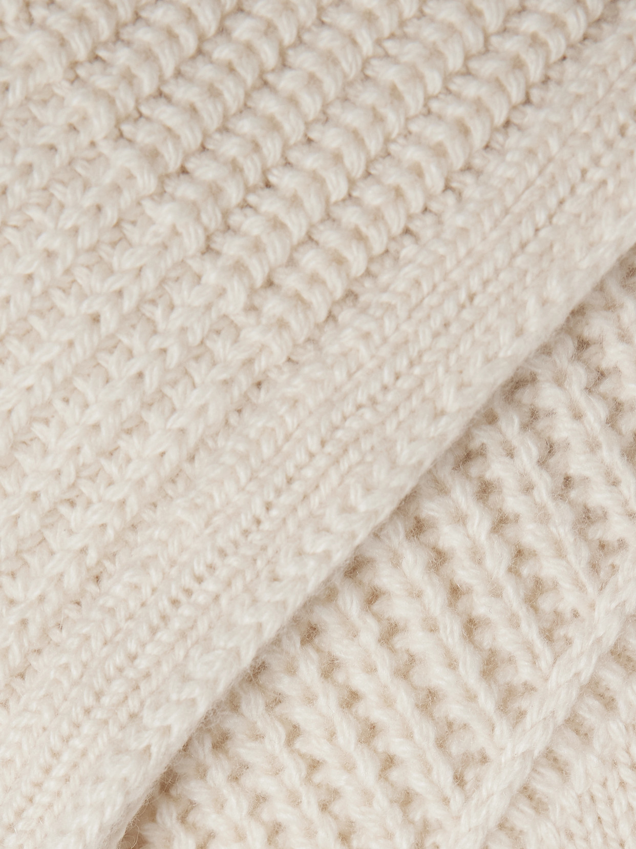 Loro Piana Cashmere Zip-up Cardigan In Neutral