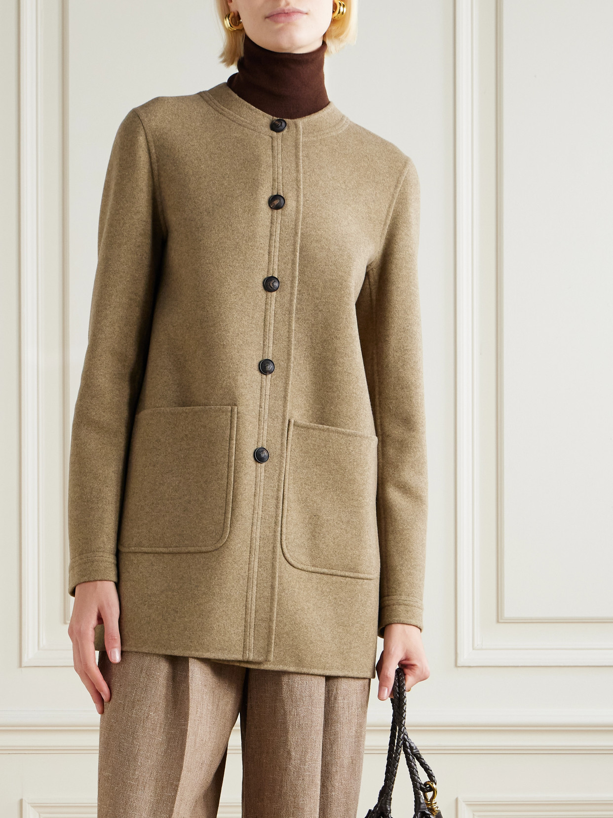 Kiri Cashmere-Blend Coat