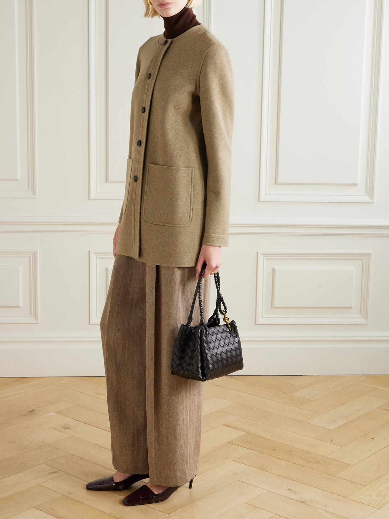 Kiri Cashmere-Blend Coat