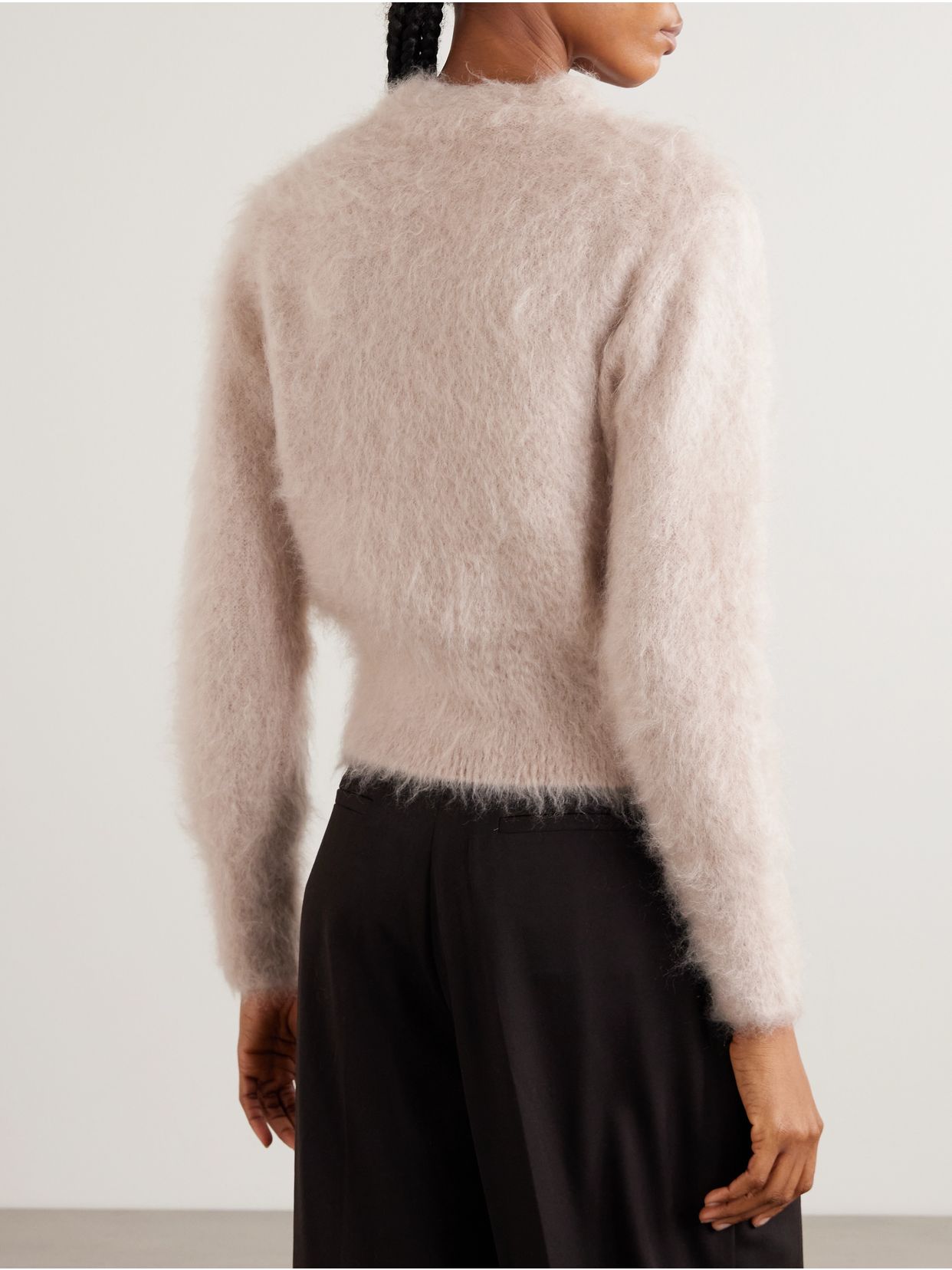 LOROPIANA 모헤어 캐시미어 혼합 스웨터