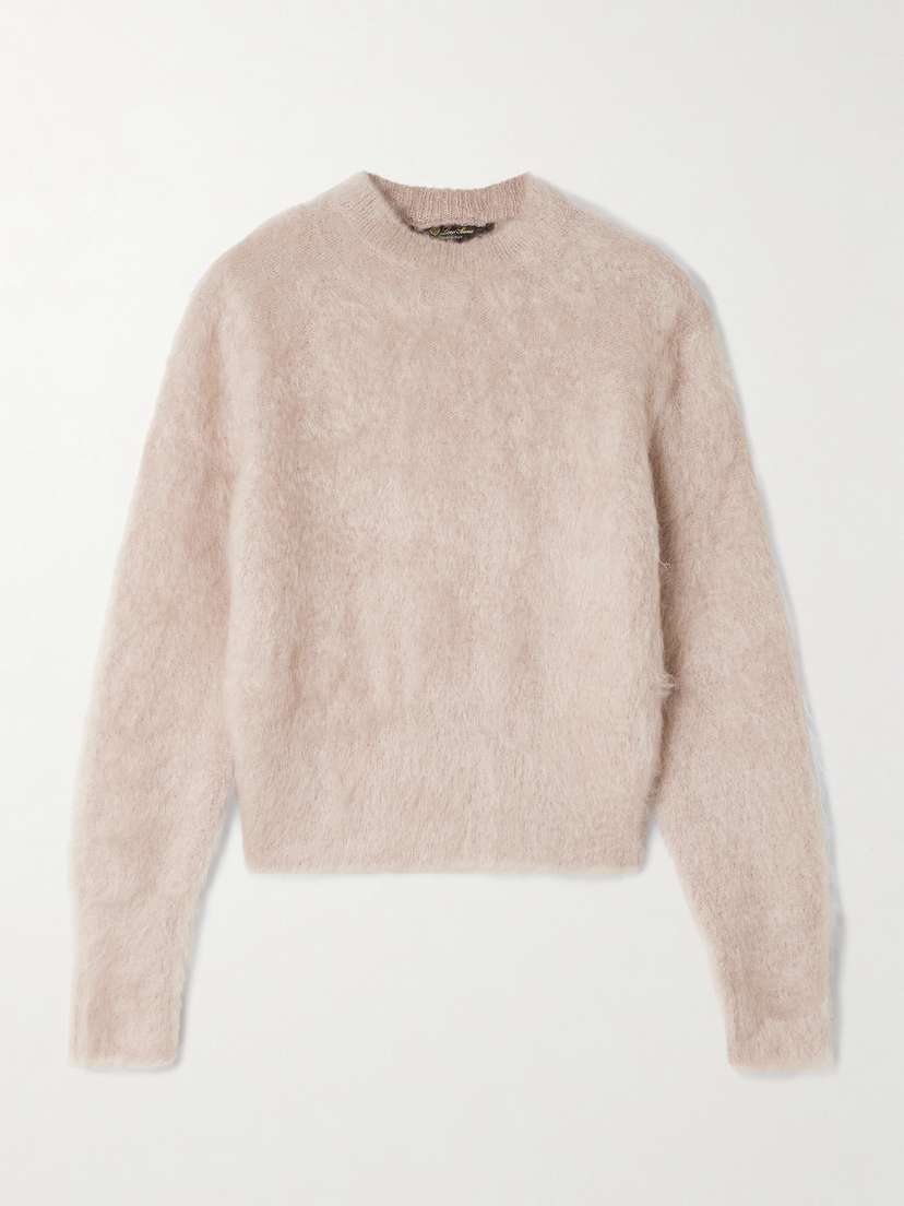 Loro Piana Mohair And Cashmere-blend Sweater