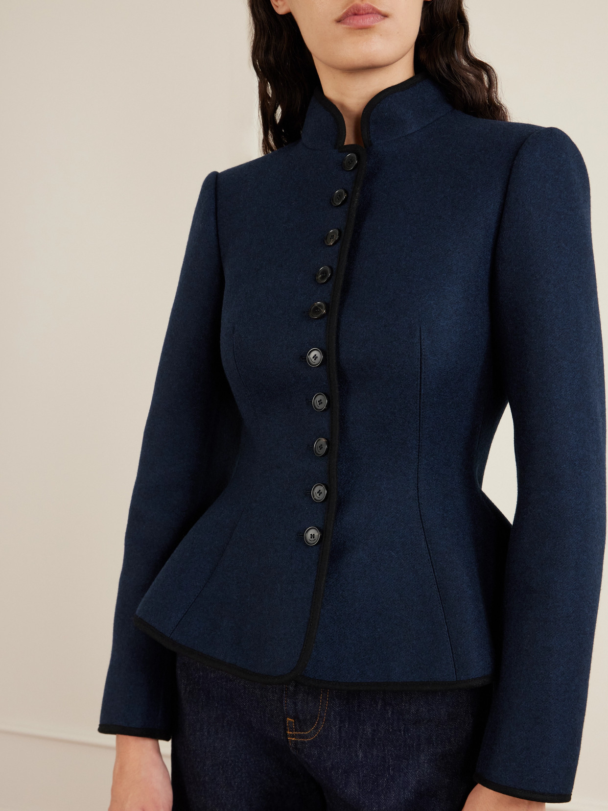 Loro Piana Cashmere Jacket In Blue