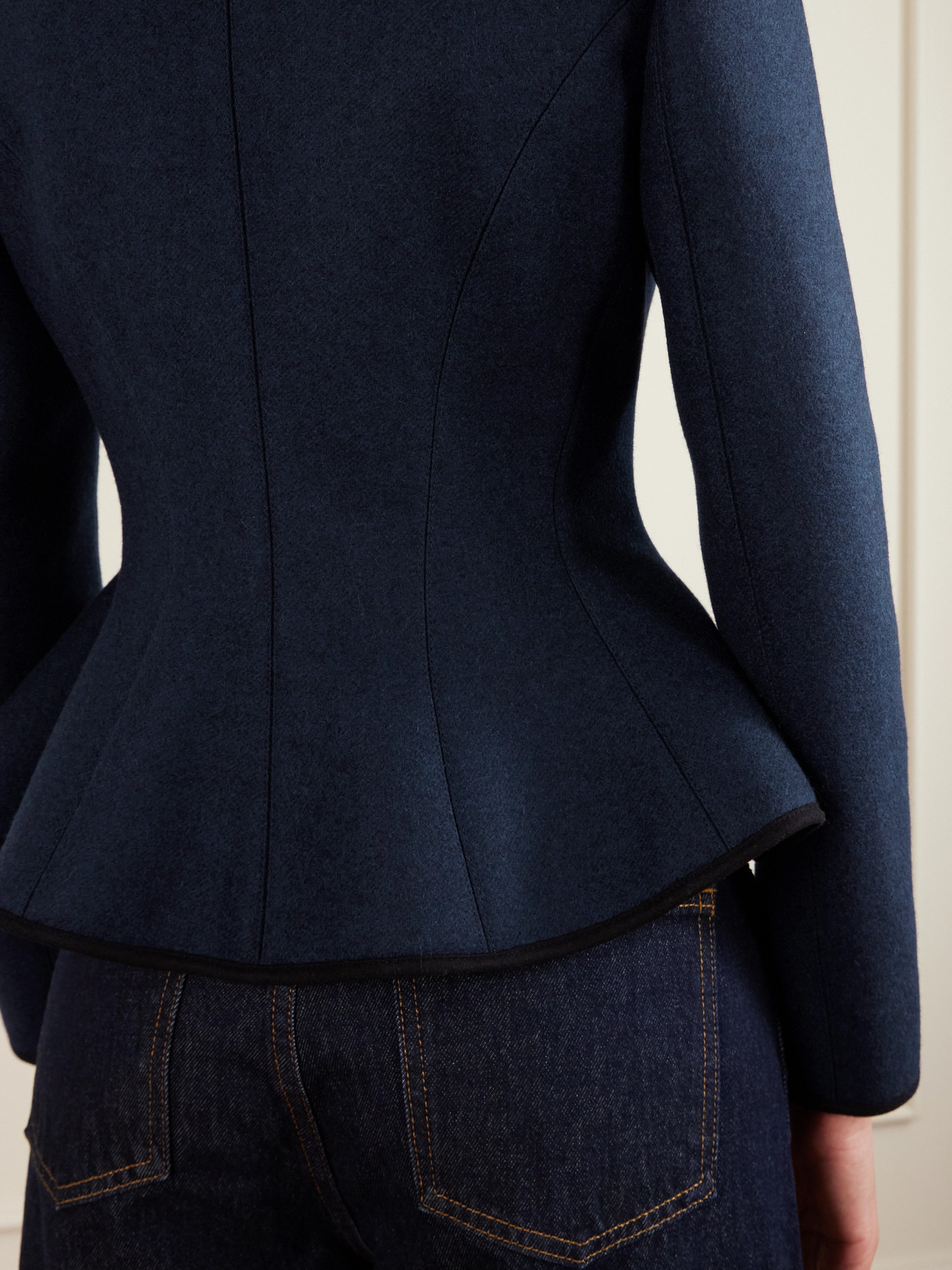 Loro Piana Cashmere Jacket In Blue