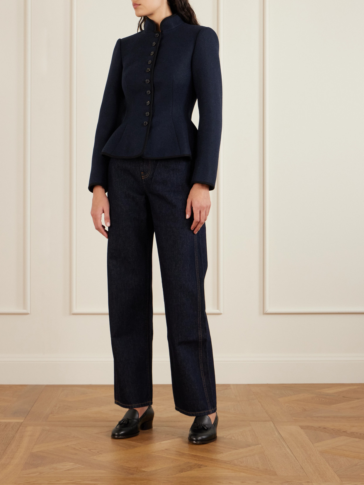 Loro Piana Cashmere Jacket In Blue