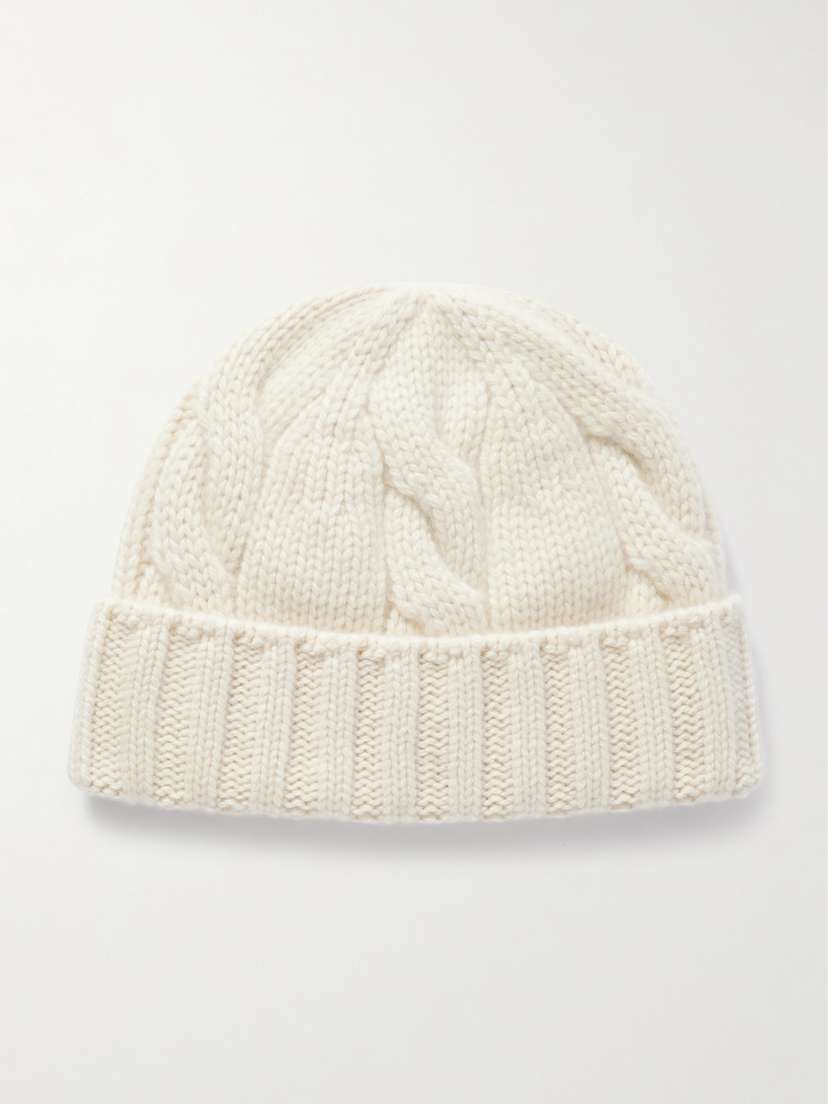 Loro Piana Cable-knit Cashmere Beanie