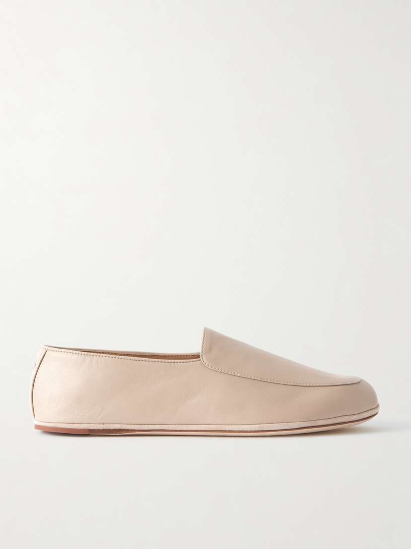 Loro Piana Anton Walk Leather Loafers